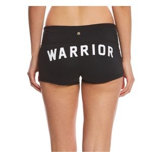 Spiritual gangsters warrior yoga shorts (NWT)